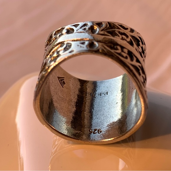 Silpada Filigree Band Ring Silver 925 Size 7 - Picture 10 of 10